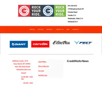 Crankworkscycles.com(Crankworkscycles) Screenshot