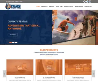 Crankycreative.com(Cranky Creative) Screenshot