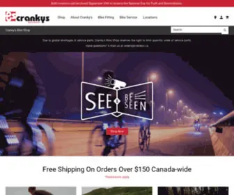 Crankys.ca(We have two convenient locations in Alberta) Screenshot