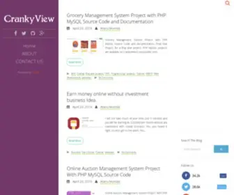Crankyview.in(Cranky View) Screenshot