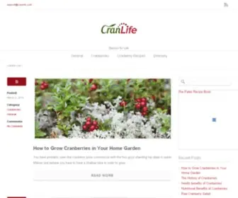 Cranlife.com(Forsale Lander) Screenshot