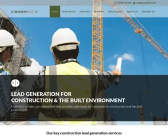 Crannull.co.uk(Construction telemarketing) Screenshot