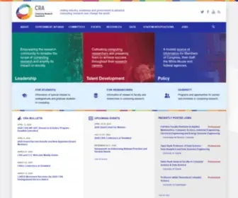 Cra.org(Computing Research Association) Screenshot