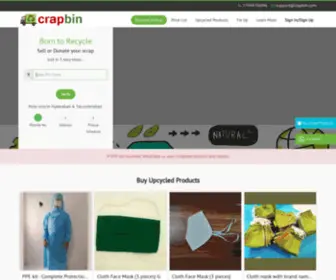 Crapbin.com(Sell scrap in Hyderabad & Secunderabad) Screenshot