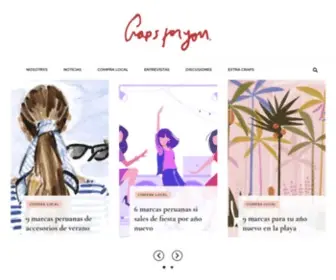 Crapsforyou.com(Moda en Perú) Screenshot