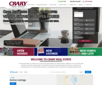 Craryrealestate.com(Home Builder in Grand Forks ND) Screenshot