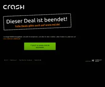 Crash-Tarife.de(Top-Handytarife zu günstigen Preisen) Screenshot