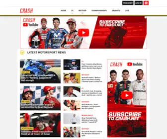 Crash.net(F1 & MotoGP) Screenshot