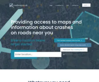 Crashmap.co.uk(UK Road Safety Map) Screenshot