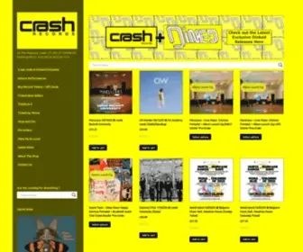 Crashrecords.co.uk(Crash Records) Screenshot