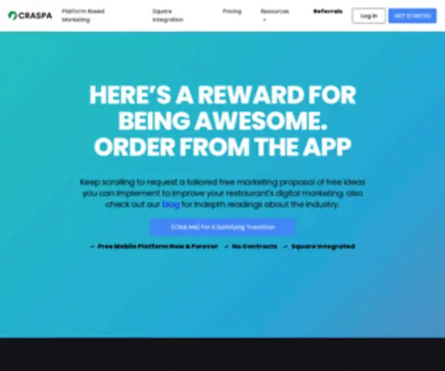 Craspa.com(Mobile Platform Simplified and Streamlined) Screenshot