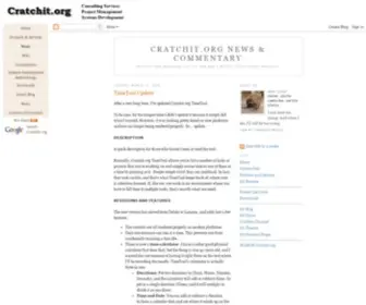 Cratchit.org Screenshot