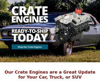 Crate-Engines.com(You Can Rely on Crate Engines from Gearhead Engines and More) Screenshot