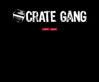 Crategang.com(The Crate Gang) Screenshot