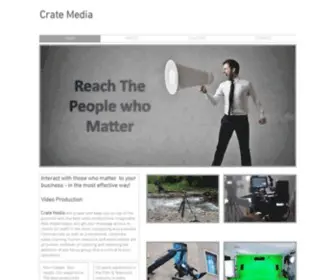 Cratemedia.ca(Crate Media video production toronto) Screenshot