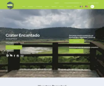 Craterencantado.com(Crater Encantado) Screenshot