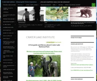 Craterlakeinstitute.com(Crater Lake Institute) Screenshot