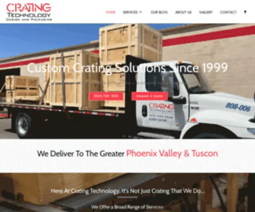 Cratingtechnology.com(Crating Services) Screenshot