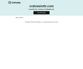 Cratosslottr.com(Cratosslot) Screenshot