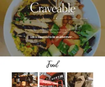 Craveablecarolinas.com(Craveable Carolinas) Screenshot