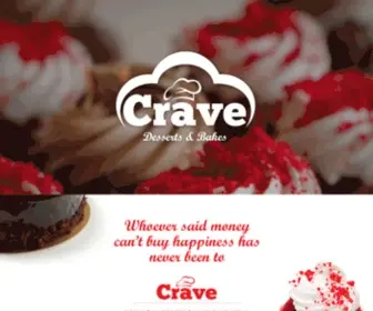 Cravebakers.com(Desserts & Bakes) Screenshot