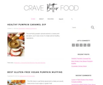 Cravebetterfood.com(Crave Better Food) Screenshot