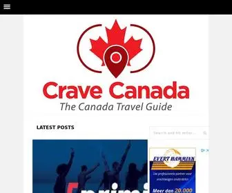 Cravecanada.com(Crave Canada) Screenshot