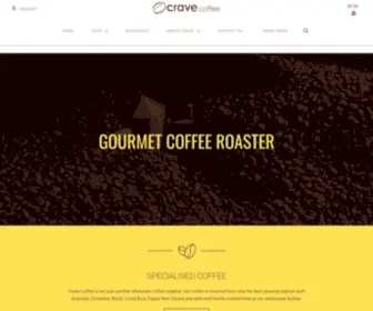 Cravecoffee.com.au(Cravecoffee) Screenshot