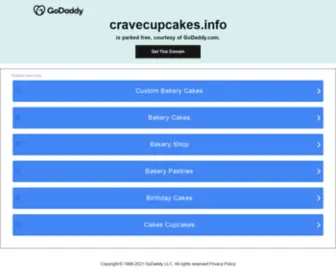 Cravecupcakes.info(Cravecupcakes info) Screenshot