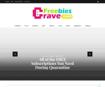 Cravefreebies.com(Crave Freebies) Screenshot