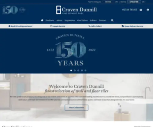 Cravendunnill.co.uk(Craven Dunnill) Screenshot