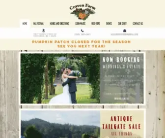 Cravenfarm.com(Pumpkin Patch & Wedding Venue) Screenshot