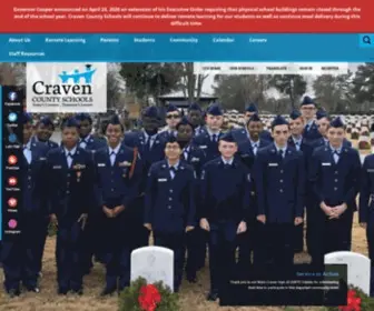 Cravenk12.org(Craven County School District) Screenshot