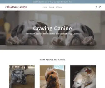 Cravingcanine.com(Craving Canine) Screenshot