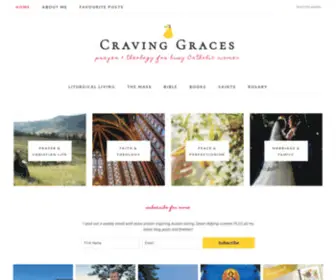 Cravinggraces.com(Craving Graces) Screenshot