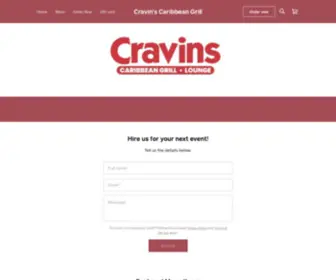 Cravins.ca(Cravins Caribbean Grill) Screenshot