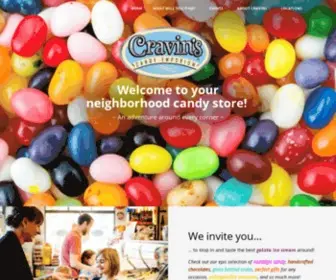 Cravinscandy.com(Cravins Candy) Screenshot