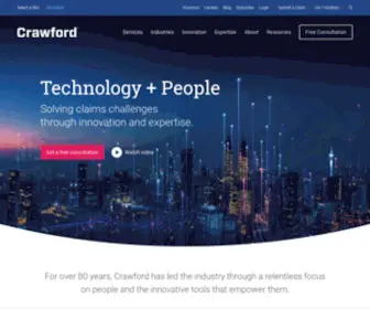 Crawco.com(Crawford & Company) Screenshot