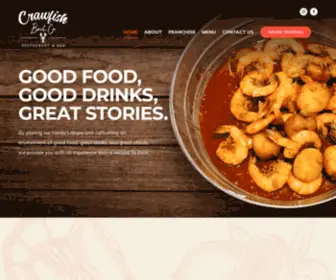 Crawfishboilco.com(Crawfish) Screenshot