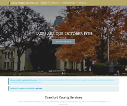 Crawford-County.org(Crawford County) Screenshot