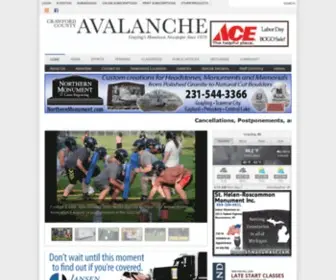 Crawfordcountyavalanche.com(Crawford County Avalanche) Screenshot