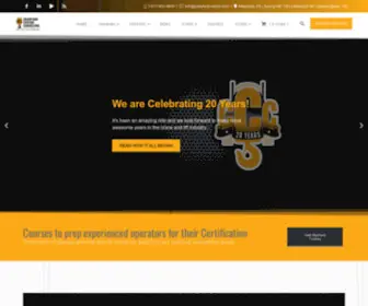 Crawfordcustom.com(Crane and Lift Industry) Screenshot