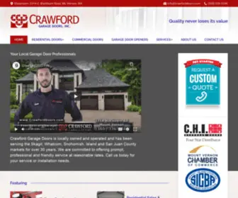 Crawforddoors.com(Crawford Garage Doors) Screenshot