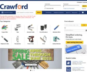 Crawfordelectricsupply.com(Crawford Electric Online) Screenshot