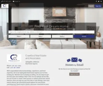Crawfordred.com(Crawford Real Estate and Development) Screenshot