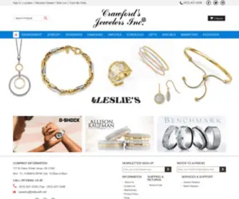 Crawfordsjewelers.com(Crawfords Jewelers) Screenshot