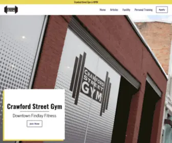 Crawfordstreetgym.com(Crawford Street Gym) Screenshot