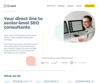 Crawlconsultancy.com(Your direct line to senior) Screenshot