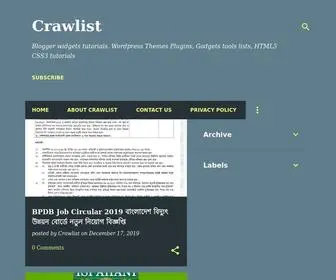 Crawlist.net(Crawlist) Screenshot