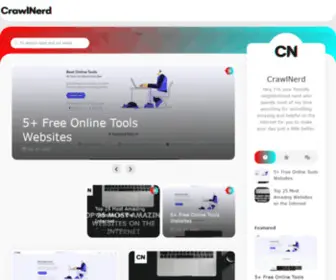 Crawlnerd.com(Crawl Nerd) Screenshot